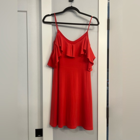 Pink Ruffle Dress - Picture 1 of 3